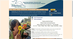 Desktop Screenshot of elderhaus.org
